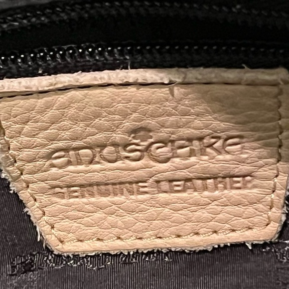 Anuschka Leather Print Artistic Hand painted Shoulder Bag - Picture 9 of 12